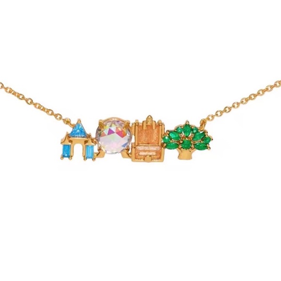 Disney Jewelry - Walt Disney World Four Park Icons Gold Girls Crew lookalike NWOT